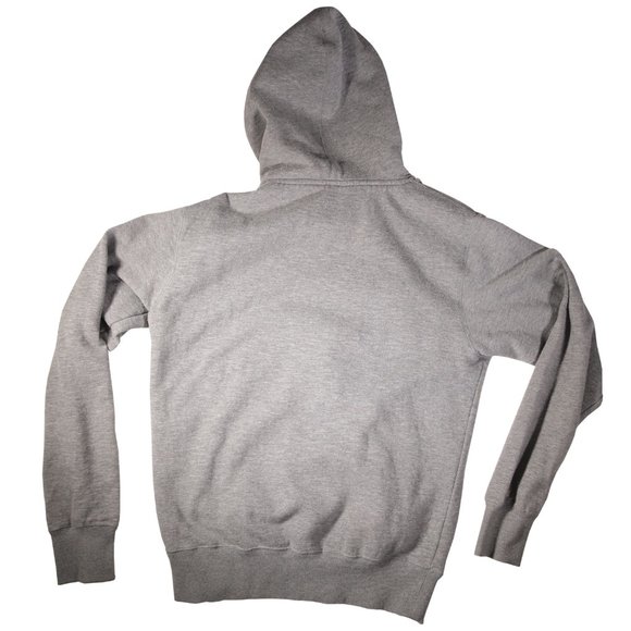 Fox Brand Gray Men's Hoodie Size Medium, Embroidered Fox Logo, Heavy Weight - Picture 5 of 5